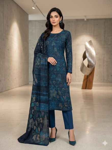 MODAL MUSLIN CHURIDHAR SETT